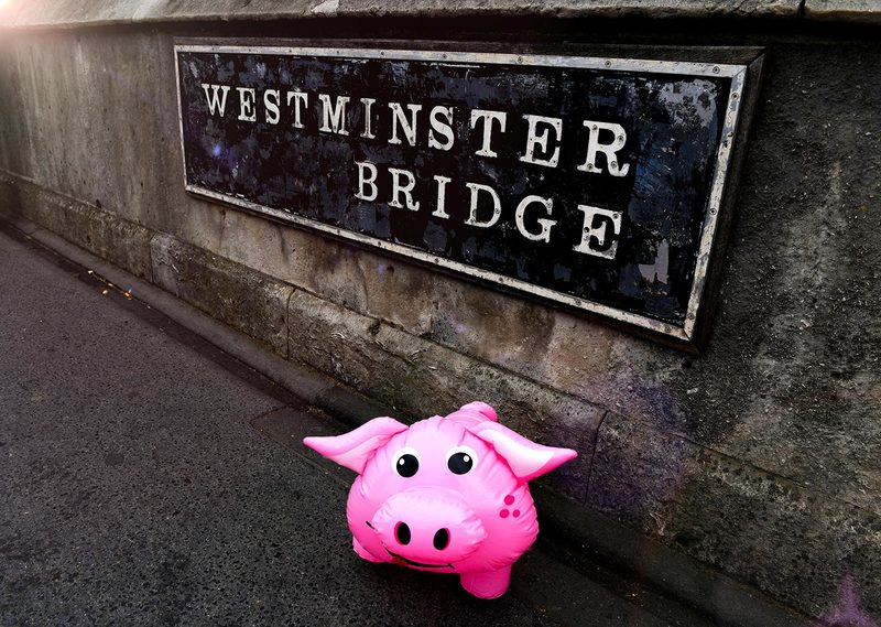 "Waiting for a date at Westminster Bridge"